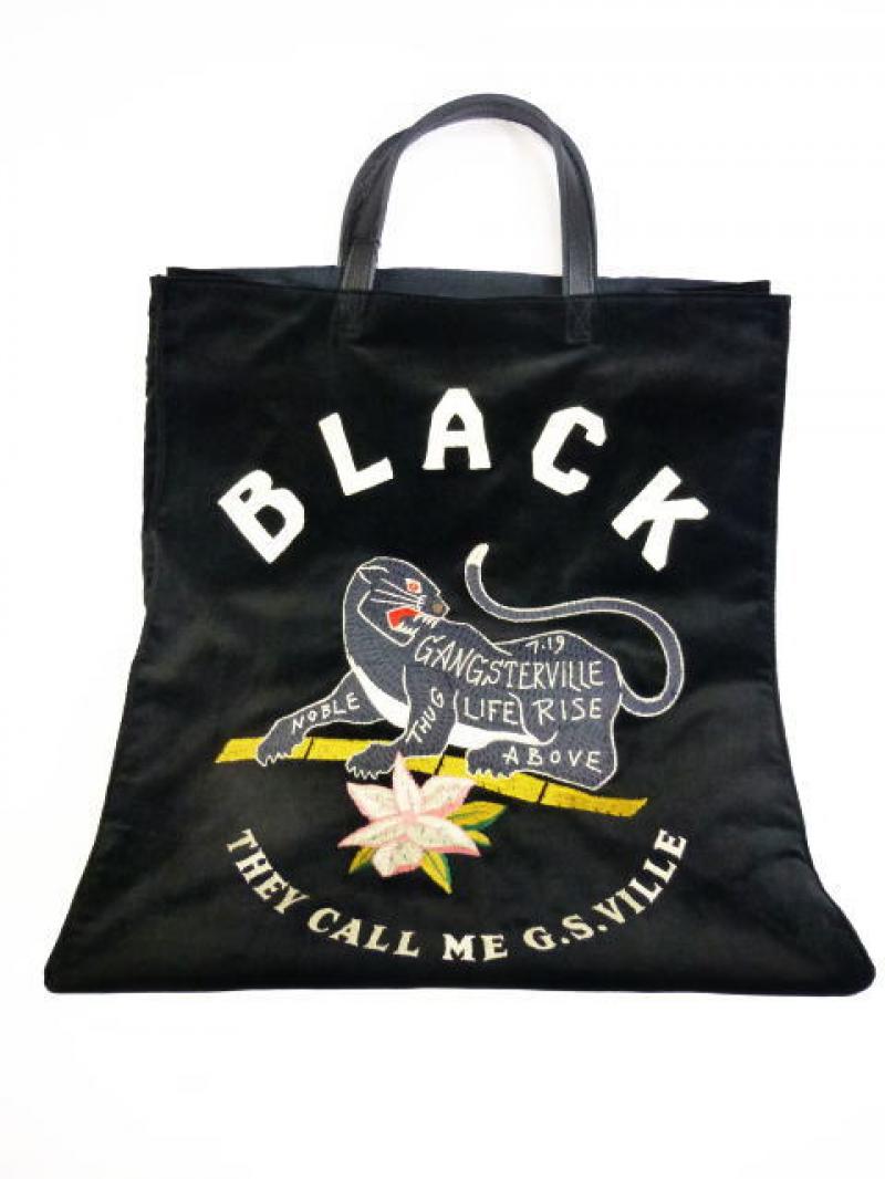 GANGSTERVILLE(󥰥)BLACKSVILLE-TOTE BAG