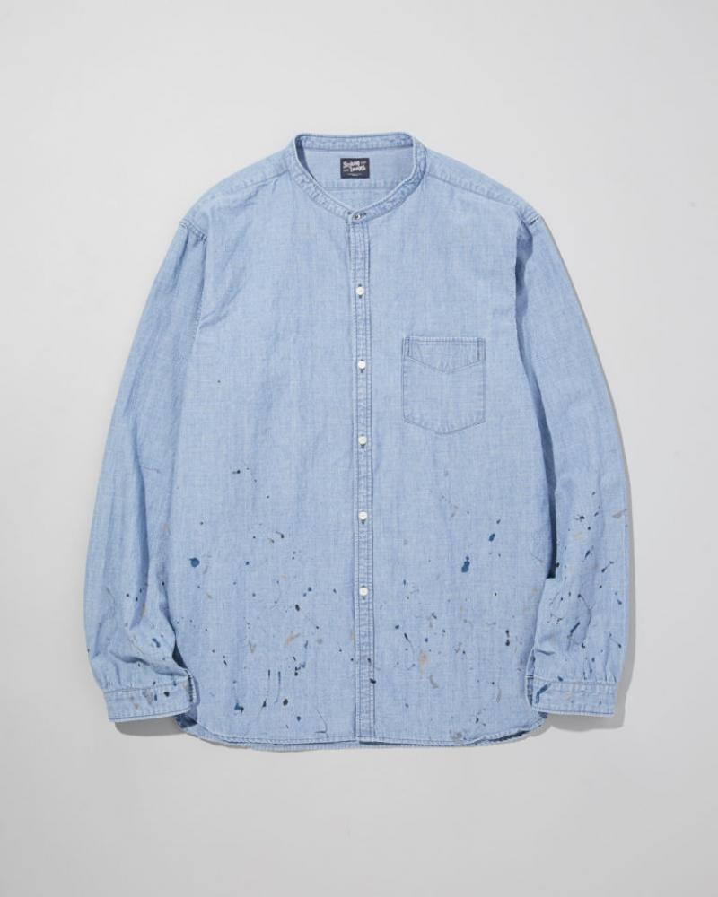 NEIGHBORHOODOLD JOECHAMBRAY / C-SHIRT . LS 