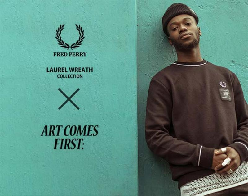 FRED PERRY LAUREL WREATH COLLECTION / ܥ졼󥢥ƥ ART COMES FIRST TAPED TRACK JACKETandmore