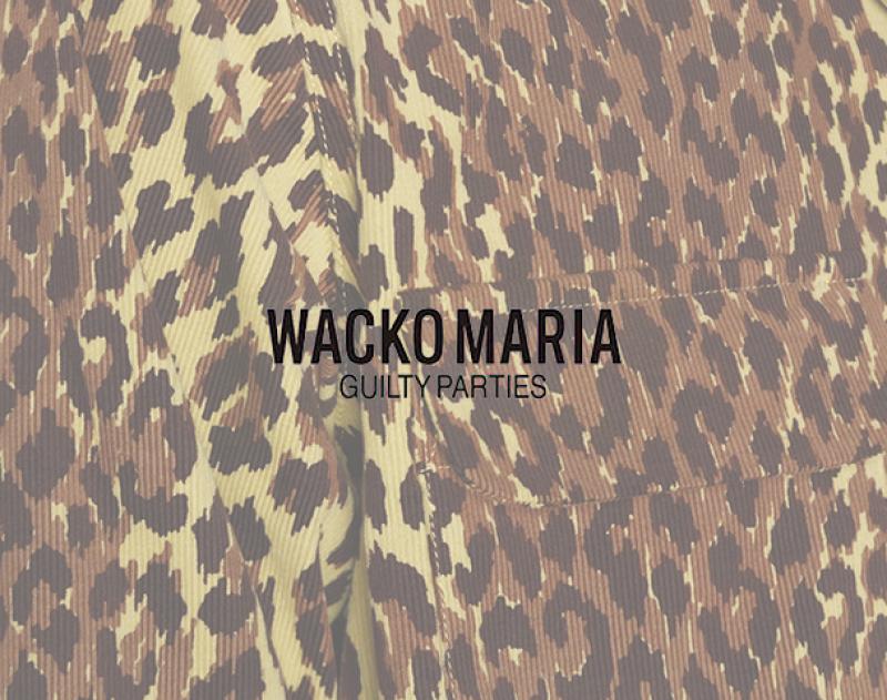 WACKO MARIA / ƥ "LEOPARD CORDUROY OPEN COLLAR SHIRT"andmore