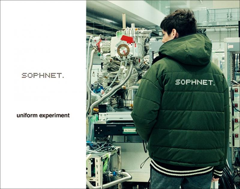 SOPHNET.  uniform experiment / ƥ"REVERSIBLE PADDED MIL BLOUSON"andmore  ​