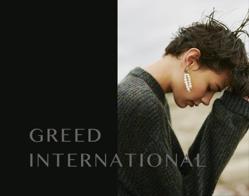 GREED INTERNATIONAL / ƥ "Mohair Knitting Long Top"​