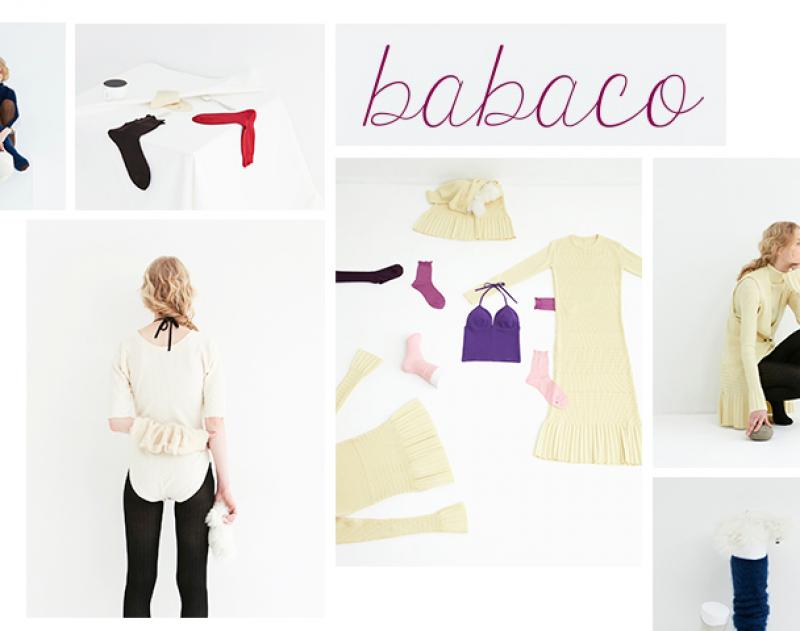 babaco / &٥ƥ "solid ribbed tightse" and more