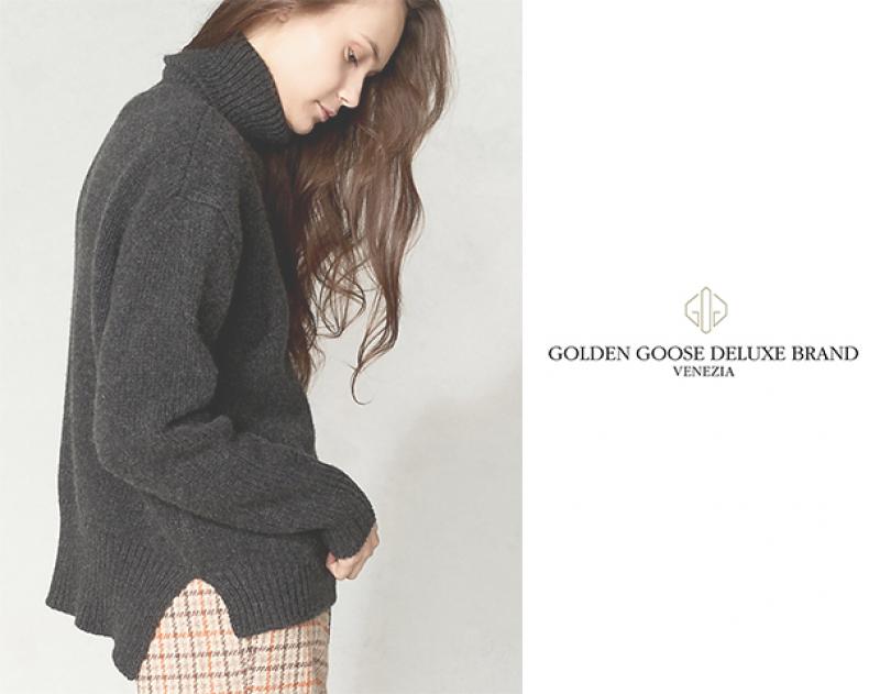 GOLDEN GOOSE  / ƥ "PANT BERTILLA VAR A3 COL NAVY CORDUROY" and more ​