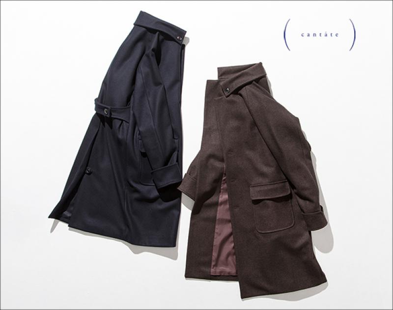 CANTATE / ƥ "R.F. High Collar Coat"