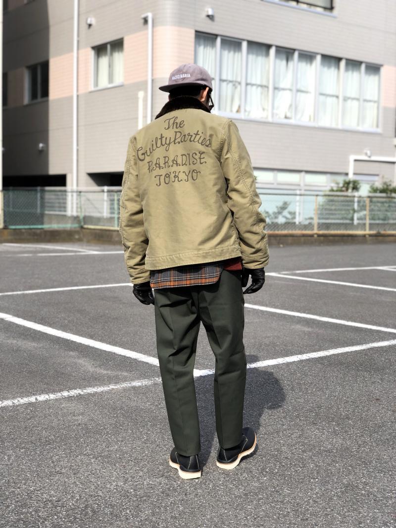 WACKO MARIA - N-1 DECK JACKET.