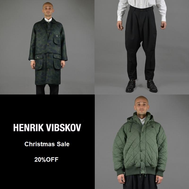 ꥹޥ 20%OFF Henrik Vibskov 2018FW إå ֥