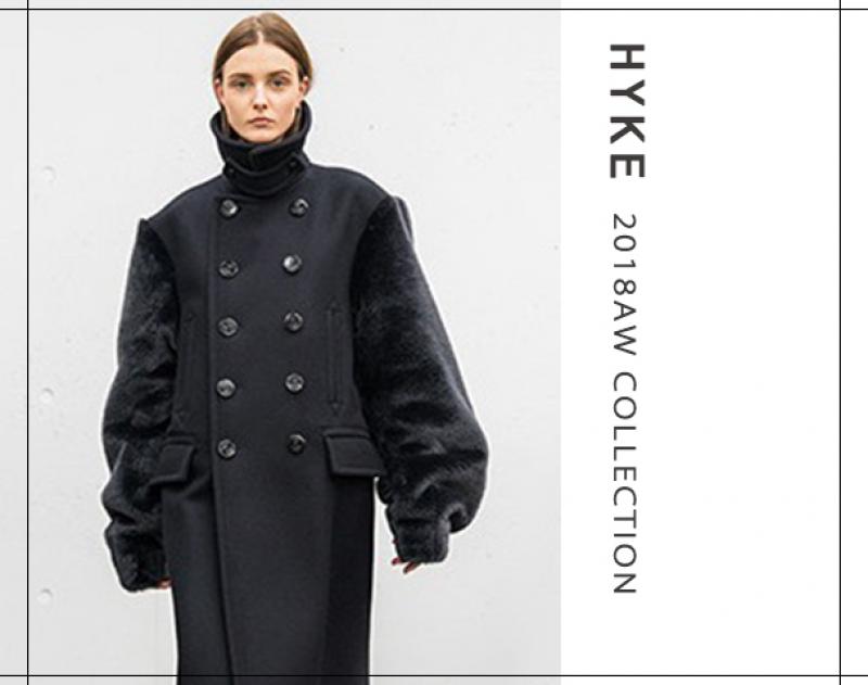 HYKE / ƥ "PEA COAT"