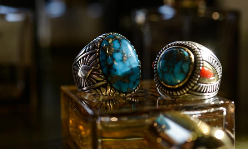 Marco Begaye:Turquoise Ring