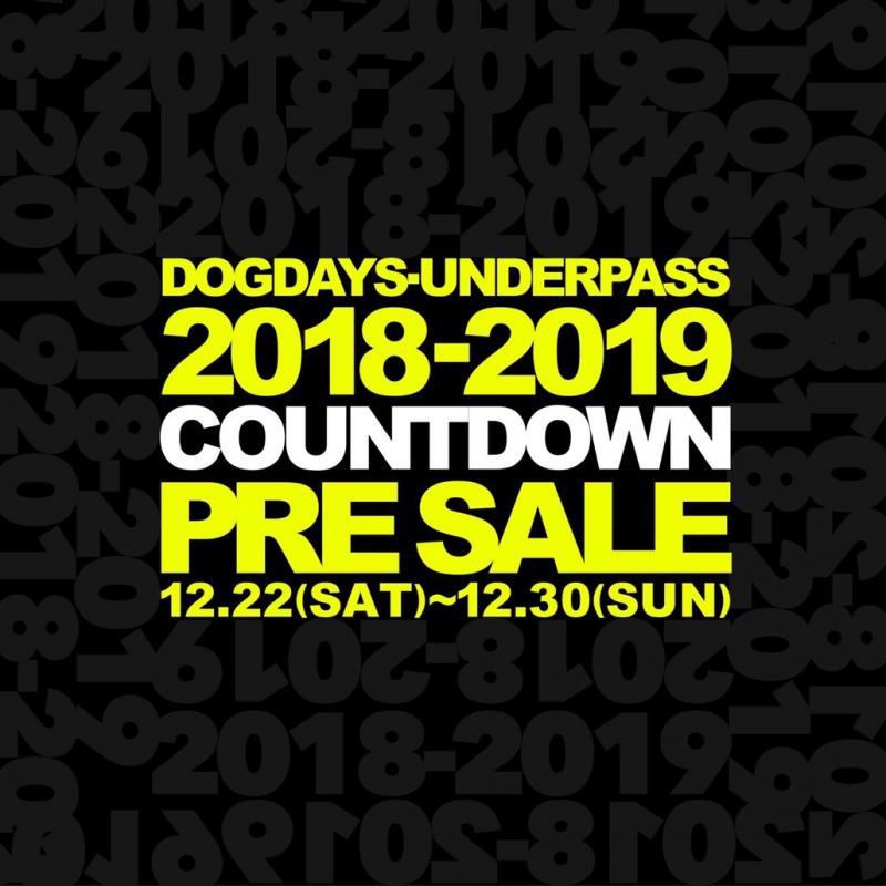 2018 COUNTDOWN PRE SALE