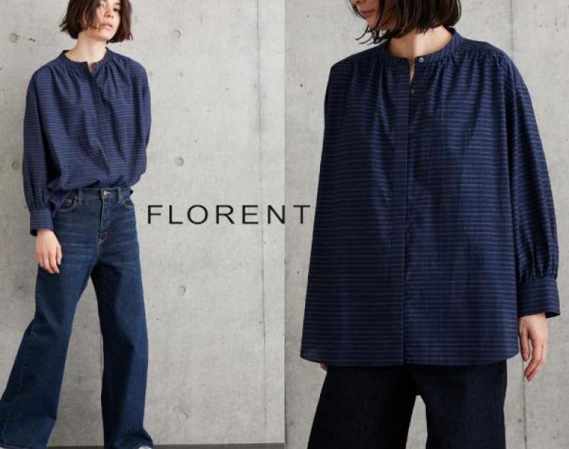 FLORENT / ƥ "BORDER BLOUSE" ​