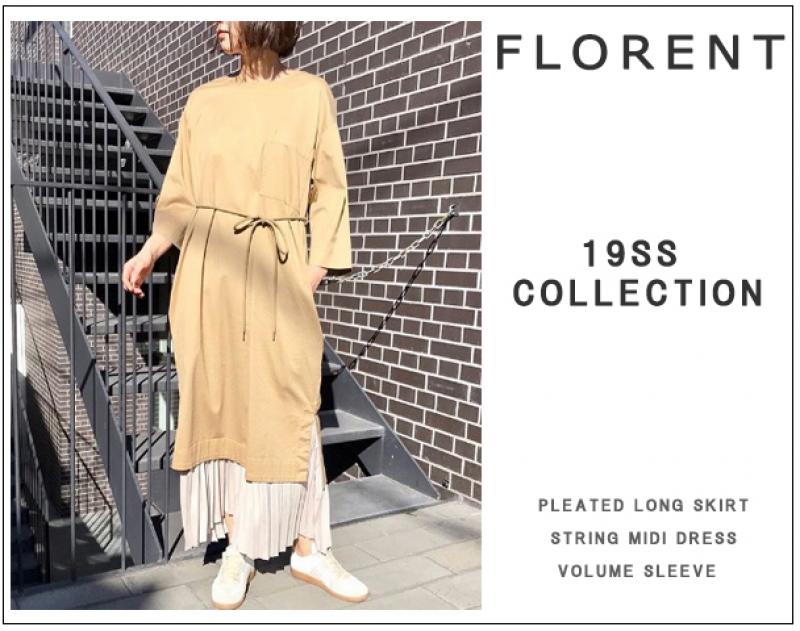 FLORENT / ƥ PLEATED LONG SKIRTand more