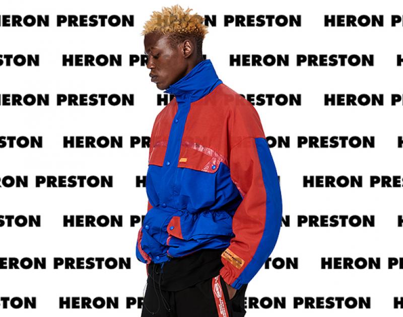 HERON PRESTON / ƥ "NYLON MULTICOLOR HOOD JACKET"andmore