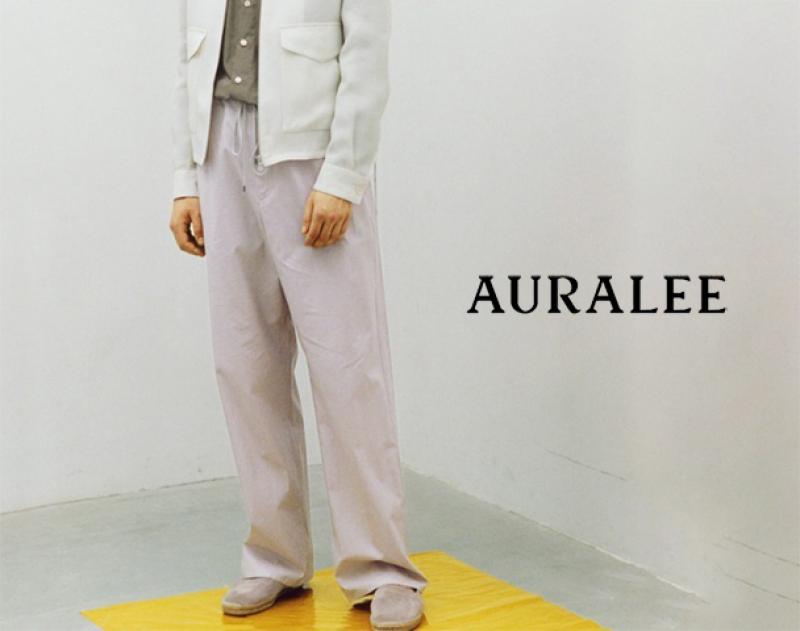 AURALEE / ƥ "STAND-UP WIDE PANTS"andmore