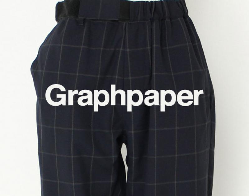 Graphpaper / WOMENS  "Reda Icesence Classic Cook Pants" 