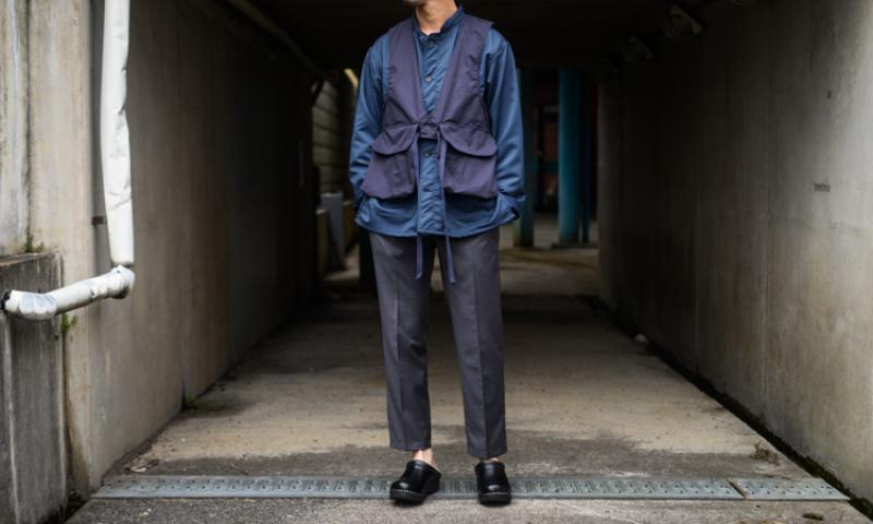 Engineered Garments:Fowl Vest – High Count Twill