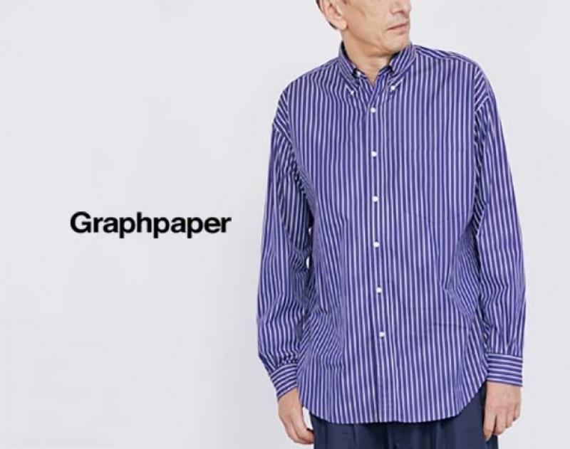 Graphpaper / ƥ THOMAS MASON L/S B.D Box Shirtandmore