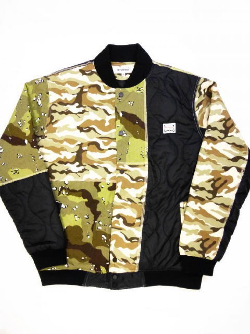 INTERFACE(󥿡ե)P/W CAMO RIB JKT