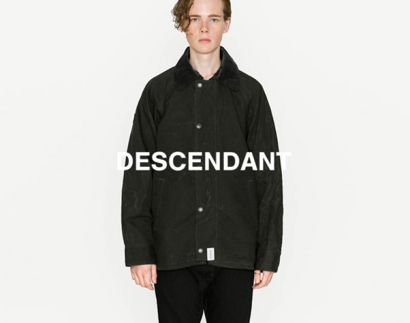 DESCENDANT / ƥ "GAME SOUTIEN COLLAR COAT" and more