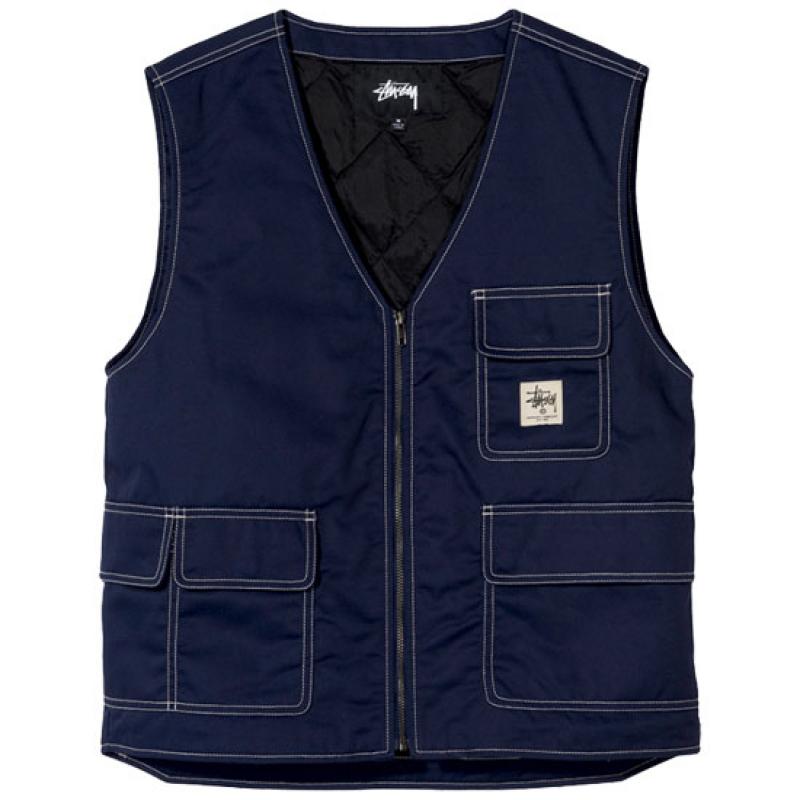 STÜSSY Poly Cotton Work Vest