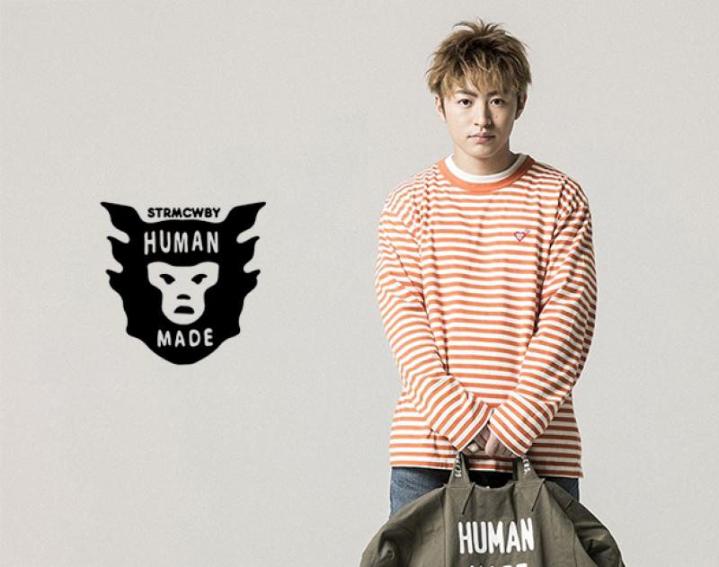 HUMAN MADE / ƥ "BORDER LONG-T"andmore