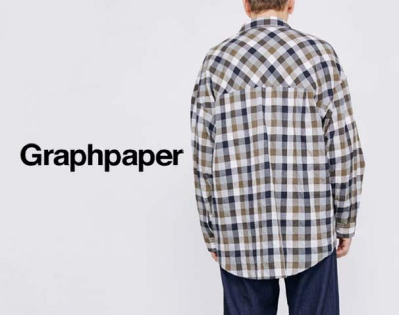 Graphpaper / ƥ Check Oversized Shirtandmore