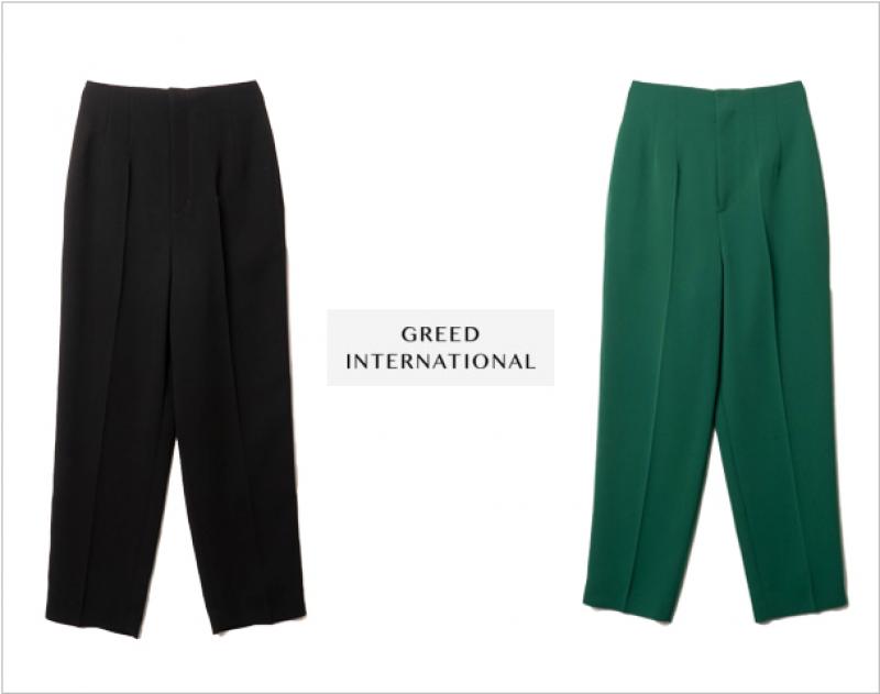 GREED INTERNATIONAL / ƥ"DOUBLE WEAVE Cropped pants"​​