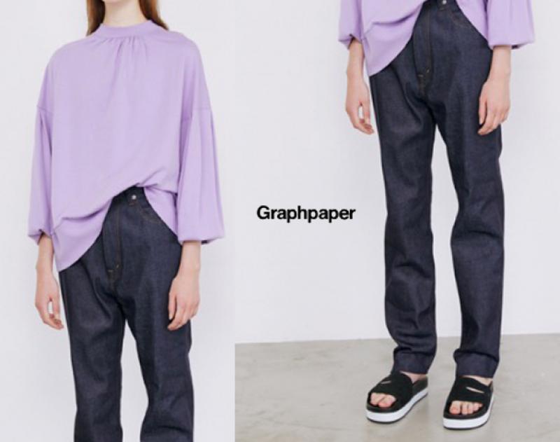 Graphpaper / ƥ Sweat S/S Irregular Hem Teeandmore