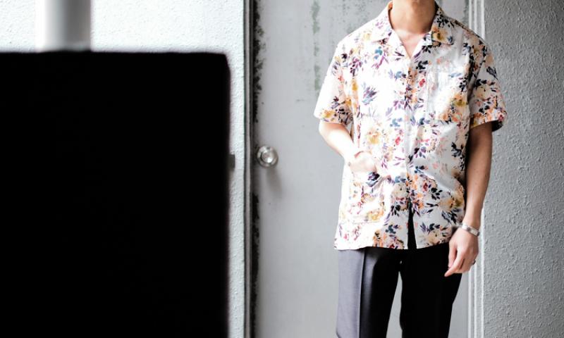 Engineered Garments : Camp Shirt – Botany Printed Lawn