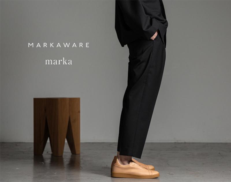 marka / MARKAWARE /ƥ "2TUCK COCOON TAPERED FIT"andmore