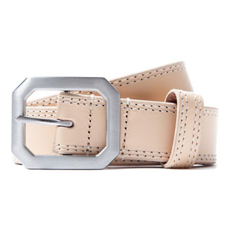 STÜSSY Contrast Stitch Leather Belt