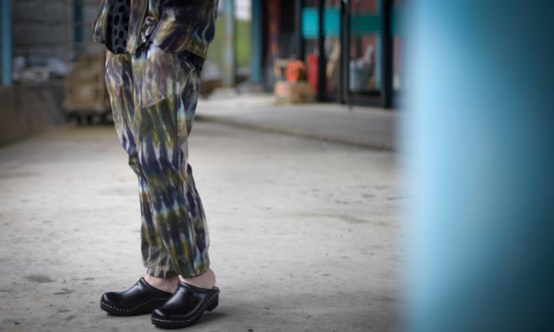 South2 West8 : Bush Pant – Mesh Print – Tie Dye