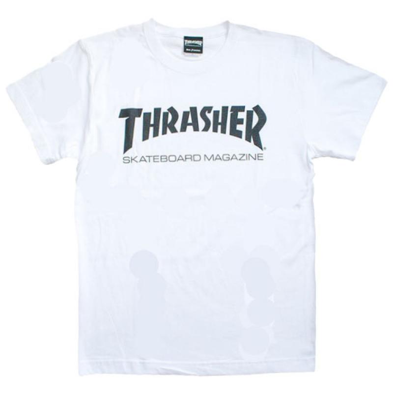 THRASHER MAG LOGO HEAVY WEIGHT TEE