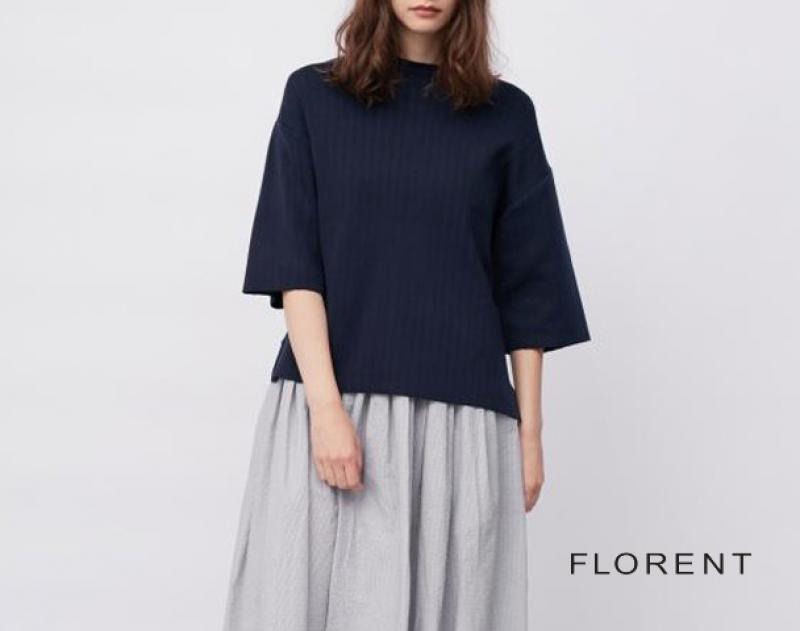 ​​FLORENT / ƥ  STRIPS FLARED SKIRT