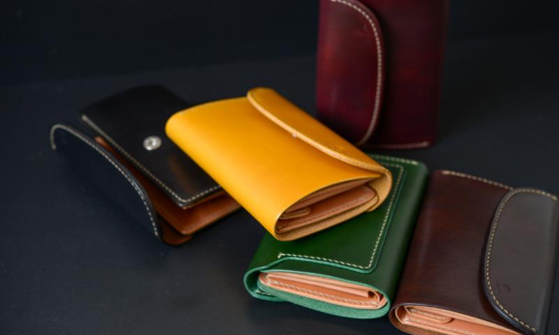 MOTO:W6D Hand Dyed Trifold Wallet