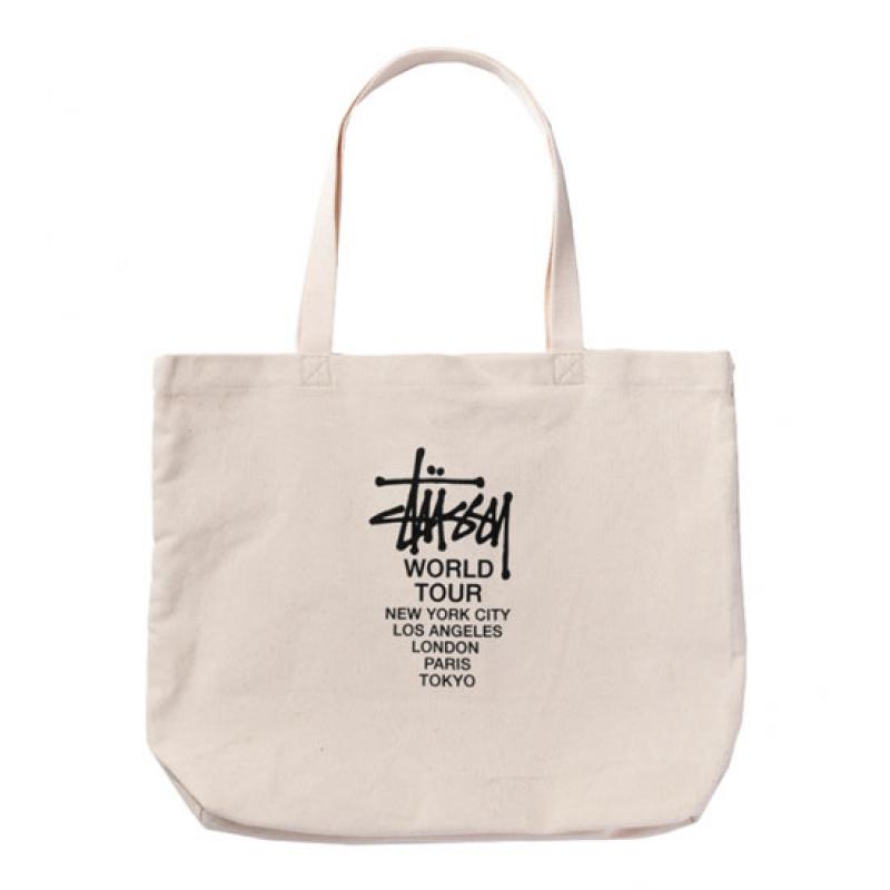 Stüssy Canvas Tour Tote Bag