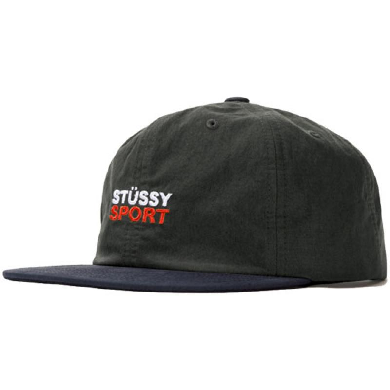 Washed 2-Tone Strapback Cap