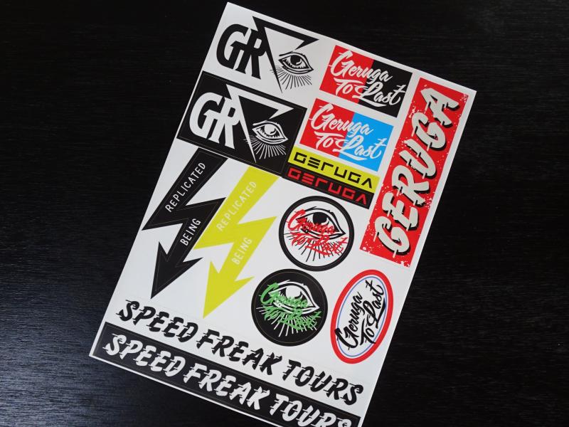 GERUGA CUSTOM STICKER -2019- 