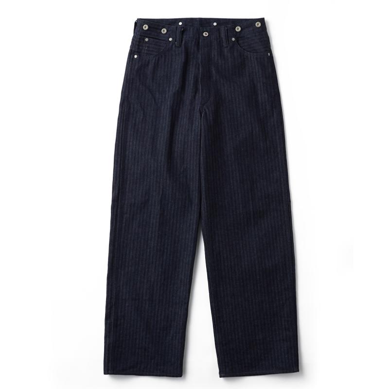 OLD JOE & Co. TRIPPLE NEEDLE BELTLESS JEANS 