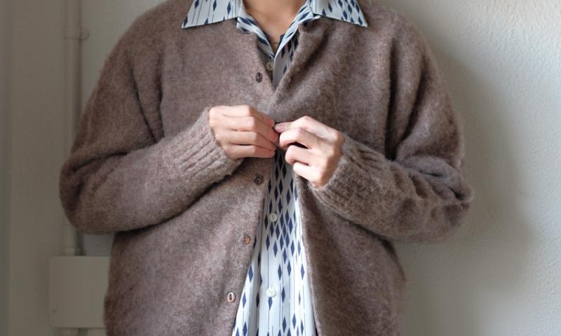 Shetland Woollen Co.:Crew Neck Cardigan