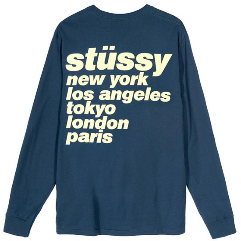 Stüssy Italic L/SL Tee