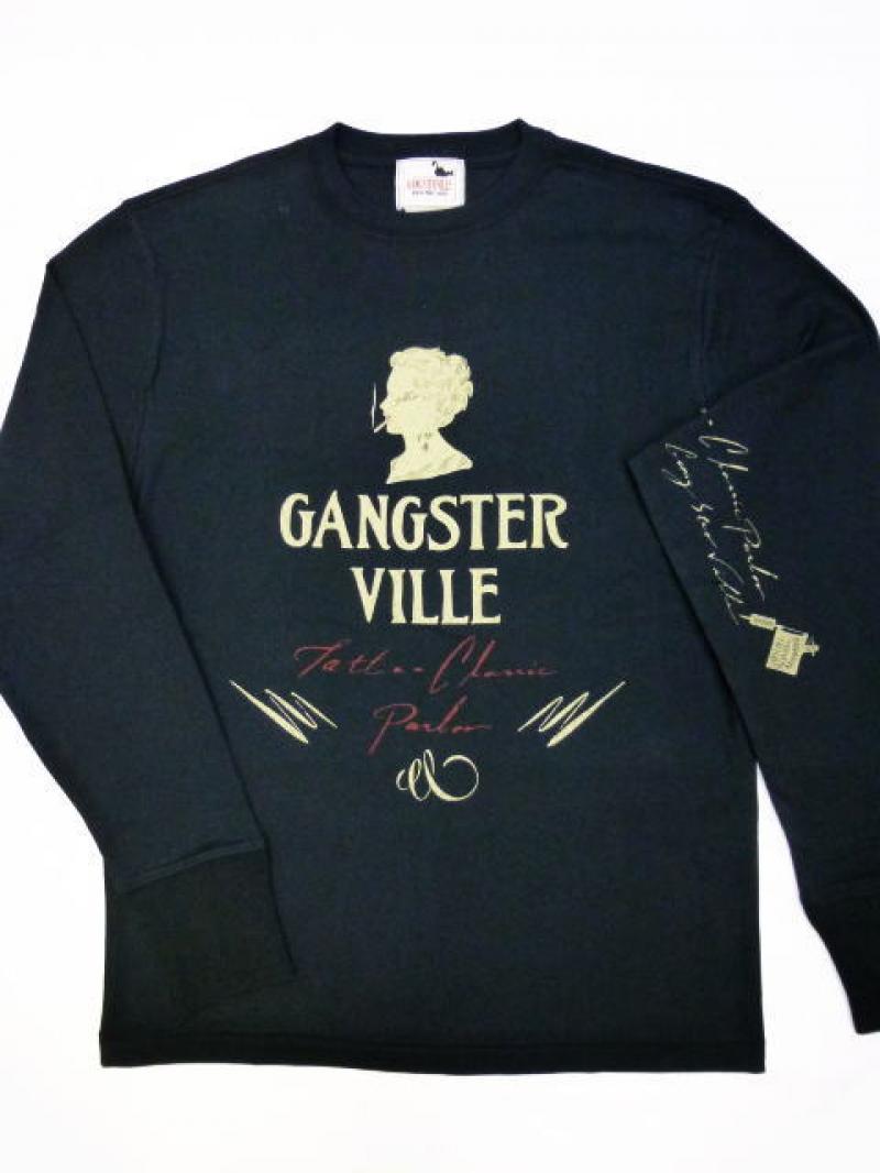 GANGSTERVILLE(󥰥)TATTOO LADY-L/S T-SHIRTS