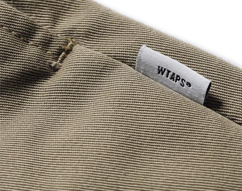 WTAPS  / ƥ KHAKI / TROUSERS. COPO. TWILL