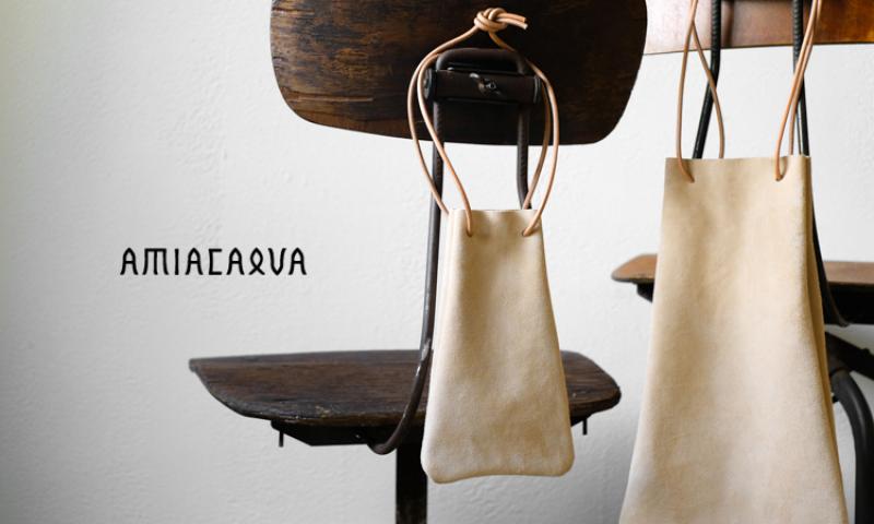 AMIACALVA:calf drawstring bag