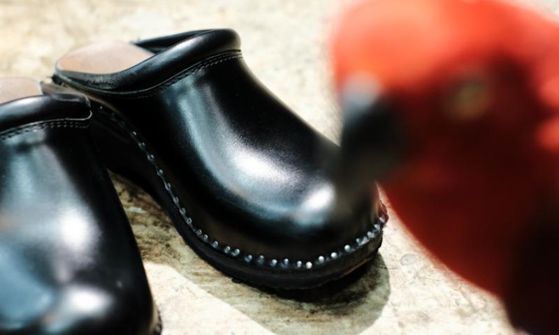 TROENTORP : Swedish Clog - Plain Toe / Smooth