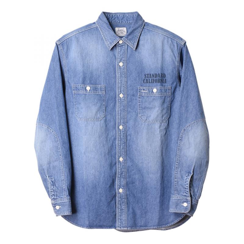 STANDARD CALIFORNIA - Denim Work Shirt.