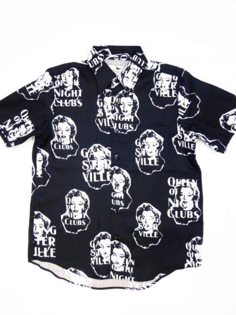 GANGSTERVILLE(󥰥)QUEEN OF THE NIGHT CLUBS-S/S SHIRTS