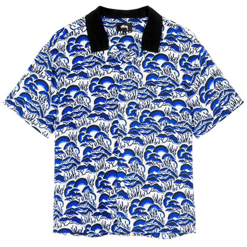 Stussy Coral Pattern Shirt