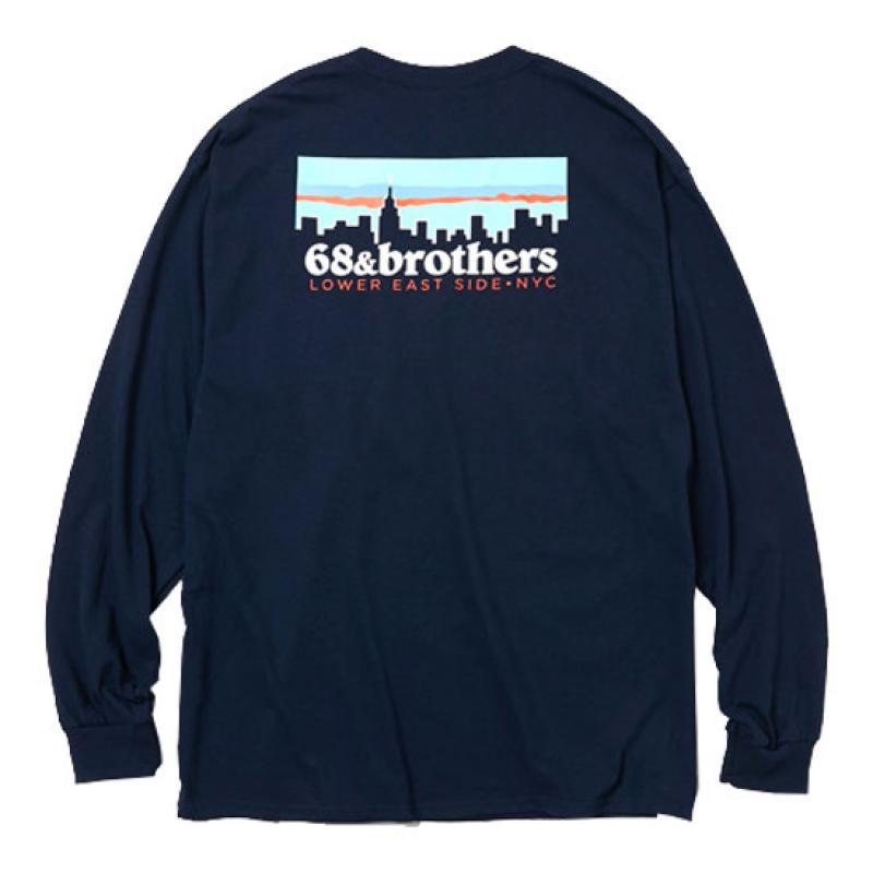 68&BROTHERS L/S P-Tee 68MHT