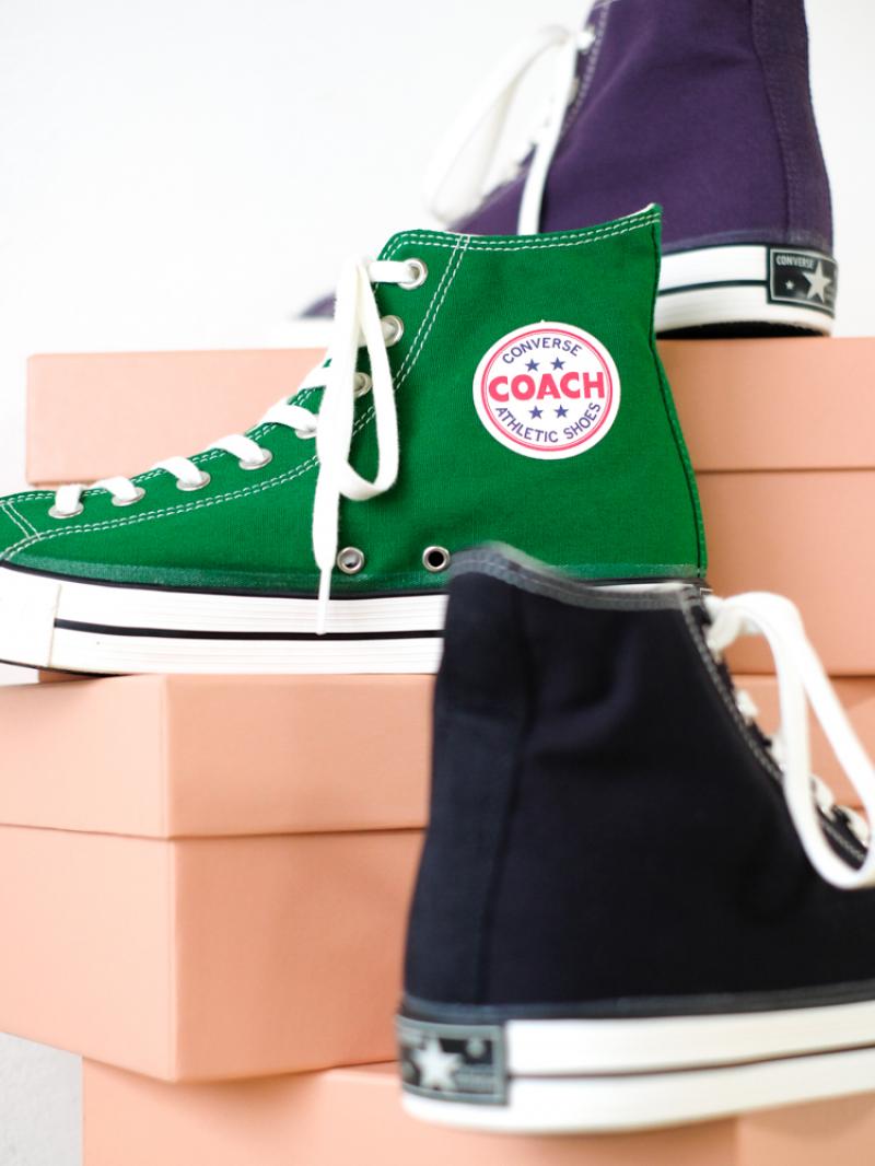 CONVERSE ADDICT:COACH CANVAS HI